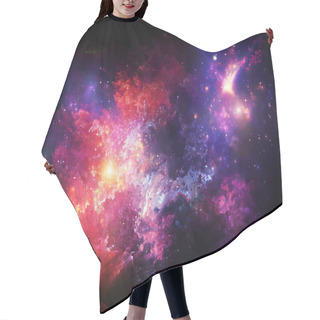 Personality  Beyond Fractal Paint Hair Cutting Cape