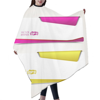 Personality  Banner Design Hair Cutting Cape