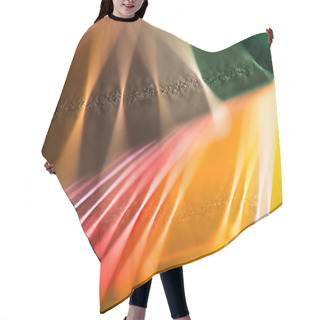 Personality  Various Colorful Papers Hair Cutting Cape