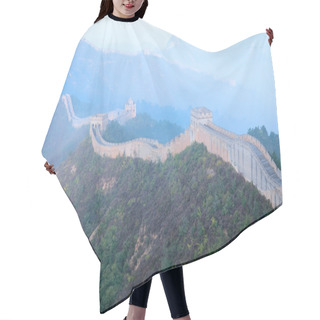 Personality  Great Wall Of China Hair Cutting Cape