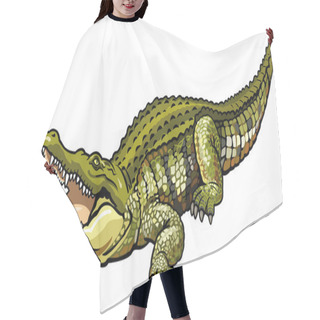 Personality  Nile Cccrocodile Hair Cutting Cape