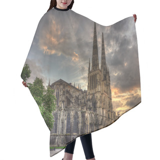 Personality  Saint-Andre Cathedral Of Bordeaux - France, Aquitaine Hair Cutting Cape