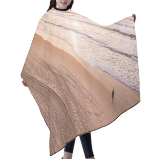 Personality  Sand Hair Cutting Cape