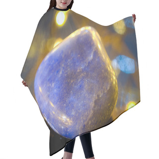 Personality  Polished Lapis Lazuli On A Glowing Background Hair Cutting Cape