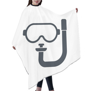 Personality  Icon Daiving Hair Cutting Cape
