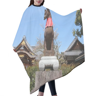 Personality  Kitsune Fox In Fushimi Inari Hair Cutting Cape