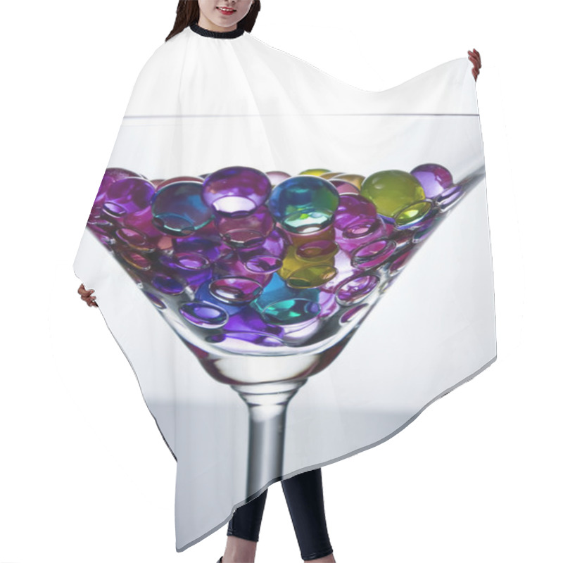 Personality  Martini With Bubbles Hair Cutting Cape