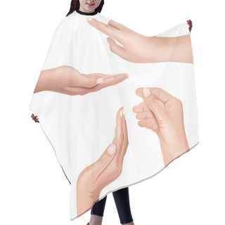 Personality  Hand Hair Cutting Cape