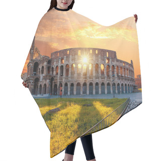 Personality  Colosseum During Spring Time, Rome, Italy Hair Cutting Cape
