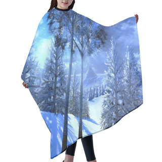 Personality  Christmas, Magical Forest Hair Cutting Cape