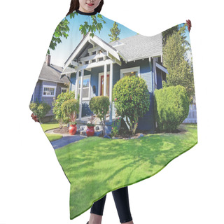 Personality  House Exterior With Curb Appeal Hair Cutting Cape