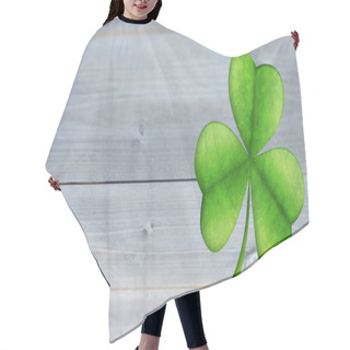 Personality  Composite Image Of Shamrock Hair Cutting Cape