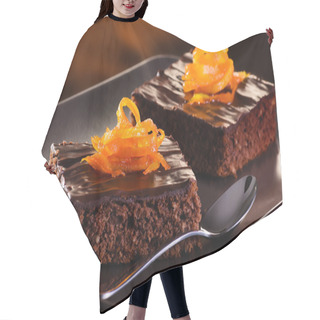 Personality  Chocolate Brownie Hair Cutting Cape
