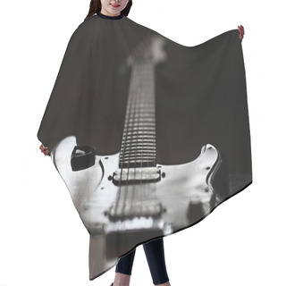 Personality  Electric Guitar Rock Hair Cutting Cape