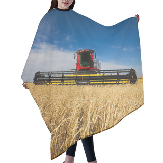 Personality  Harvesting Wheat Hair Cutting Cape