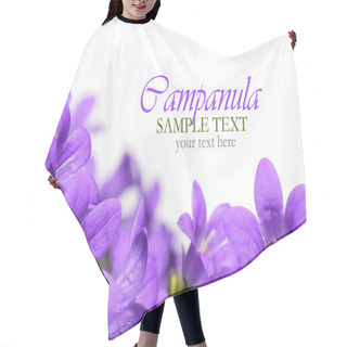 Personality  Campanula Spring Flowers Border Hair Cutting Cape