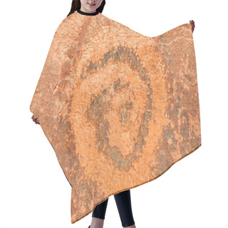 Personality  Ancient Petroglyph Hair Cutting Cape