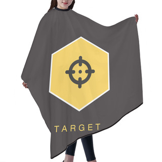 Personality  Target Icon. Vector Illustration  Hair Cutting Cape
