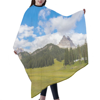 Personality  View Od Dolomites Alps In Summertime Hair Cutting Cape