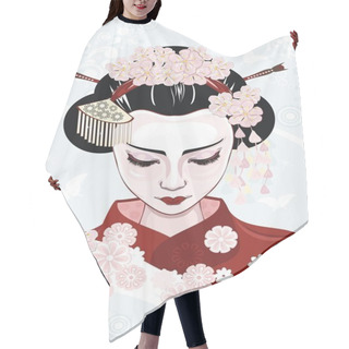 Personality  Geisha Hair Cutting Cape