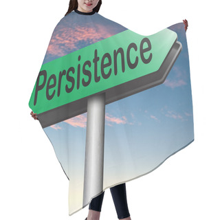 Personality  Persistence Sign Hair Cutting Cape