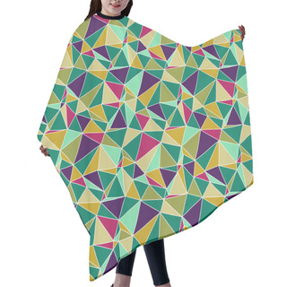 Personality  Origami Seamless Abstract Background Hair Cutting Cape