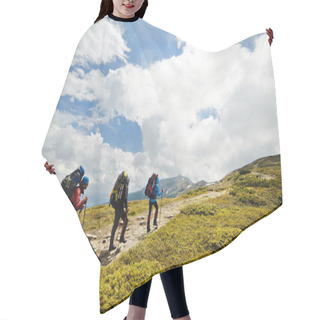Personality  Hiking In The Mountains Hair Cutting Cape