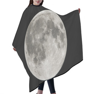 Personality  Bright Full  Moon Hair Cutting Cape