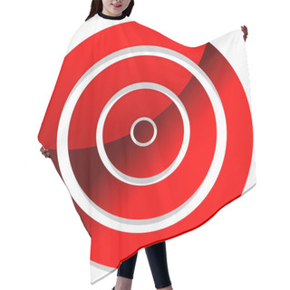 Personality  Target, Aim Symbol Hair Cutting Cape