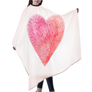 Personality  Valentine's Day Background Hair Cutting Cape