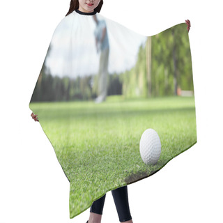 Personality  Playing Golf Hair Cutting Cape