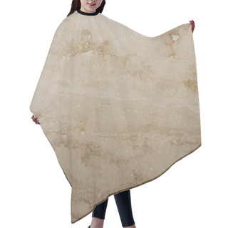 Personality  Abstract Beige Texture Of Marble Stone Hair Cutting Cape