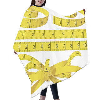 Personality  Measuring Tapes Hair Cutting Cape