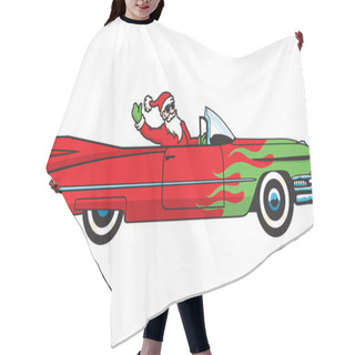 Personality  Christmas Caddy Hair Cutting Cape