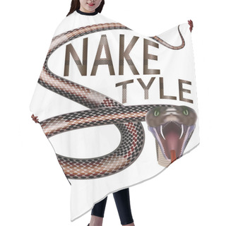 Personality  Snake Style Hair Cutting Cape