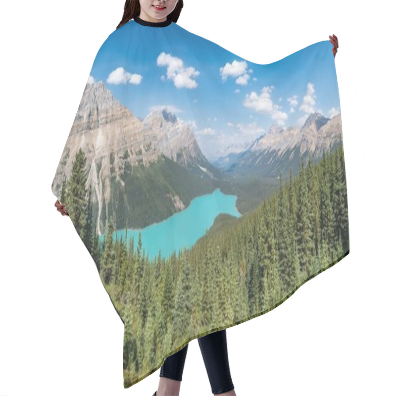 Personality  Peyto Lake, Banff National Park, Canadian Rocky Mountains, Alberta, Canada, North America Hair Cutting Cape