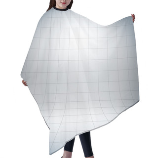 Personality  Empty White Surface. Hair Cutting Cape