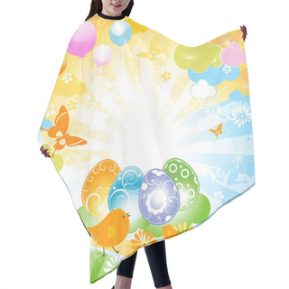 Personality  Easter Design Hair Cutting Cape