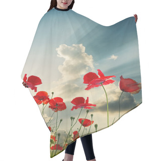 Personality  Poppy Red Hair Cutting Cape