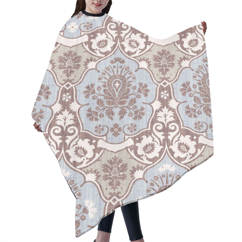 Personality  Seamless Pattern 207 Hair Cutting Cape
