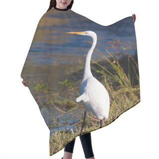 Personality  Great White Egret Hair Cutting Cape