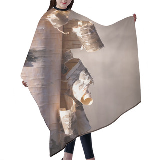 Personality  The Birch Bark Hair Cutting Cape