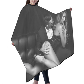 Personality  Beautiful Sexy Couple - Love Story Hair Cutting Cape