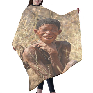 Personality  The San People In Namibia Hair Cutting Cape