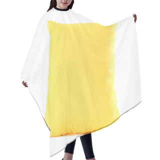 Personality  Yellow Bedroom Pillow Hair Cutting Cape