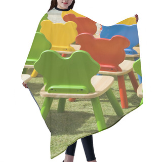 Personality  Playschool Chairs Hair Cutting Cape
