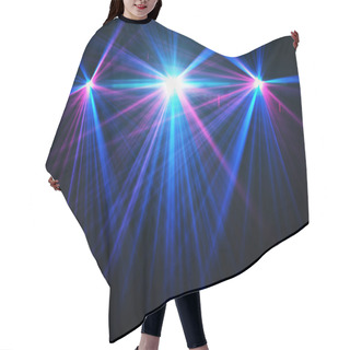 Personality  Abstract Image Of Concert Lighting Hair Cutting Cape
