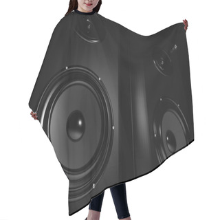 Personality  High-end Stereo Speakers Hair Cutting Cape