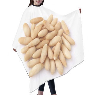 Personality  Pine Nuts In Closeup Hair Cutting Cape