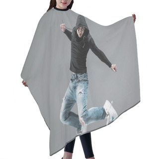 Personality  Cool Looking  Dancer Hair Cutting Cape